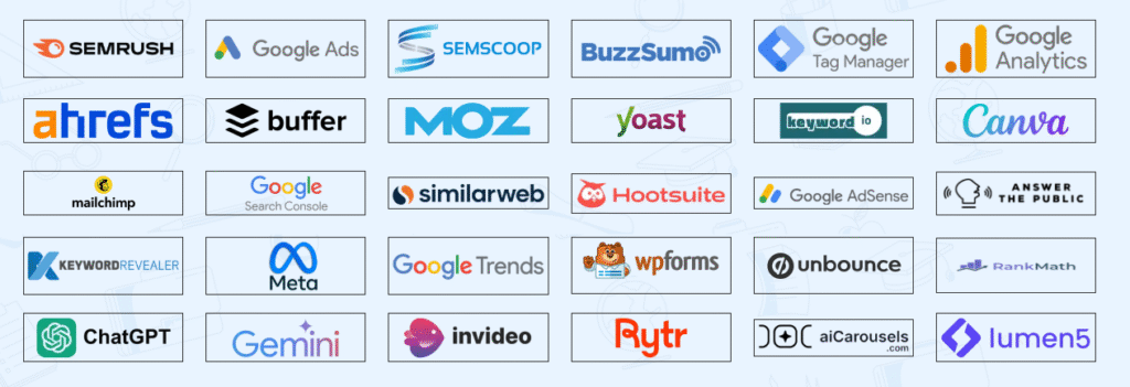 digital marketing tools